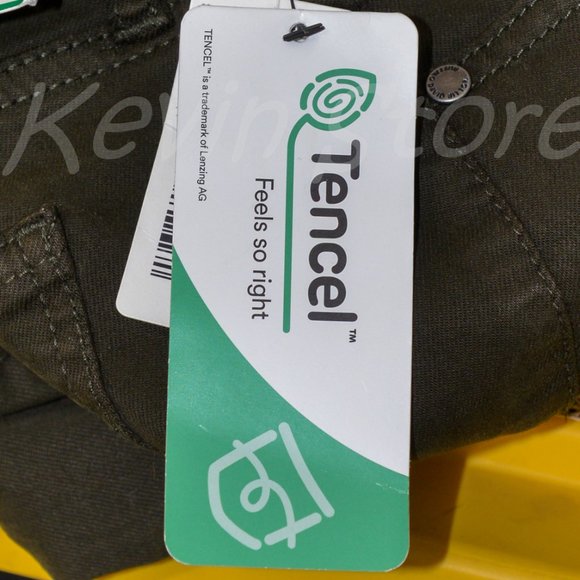 size‎ 12 Green Nwt Buffalo Mid- Rise Tencel Blend Tretchh Skinny Pants Jeans - Picture 7 of 7